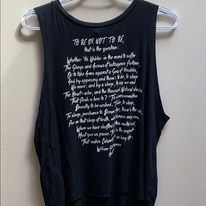 Hamlet Tank Top in Black